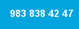 983 838 42 47 983 838 42 47